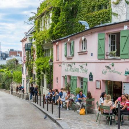 Апартаменты Charming Duplex In Montmartre Париж Экстерьер фото