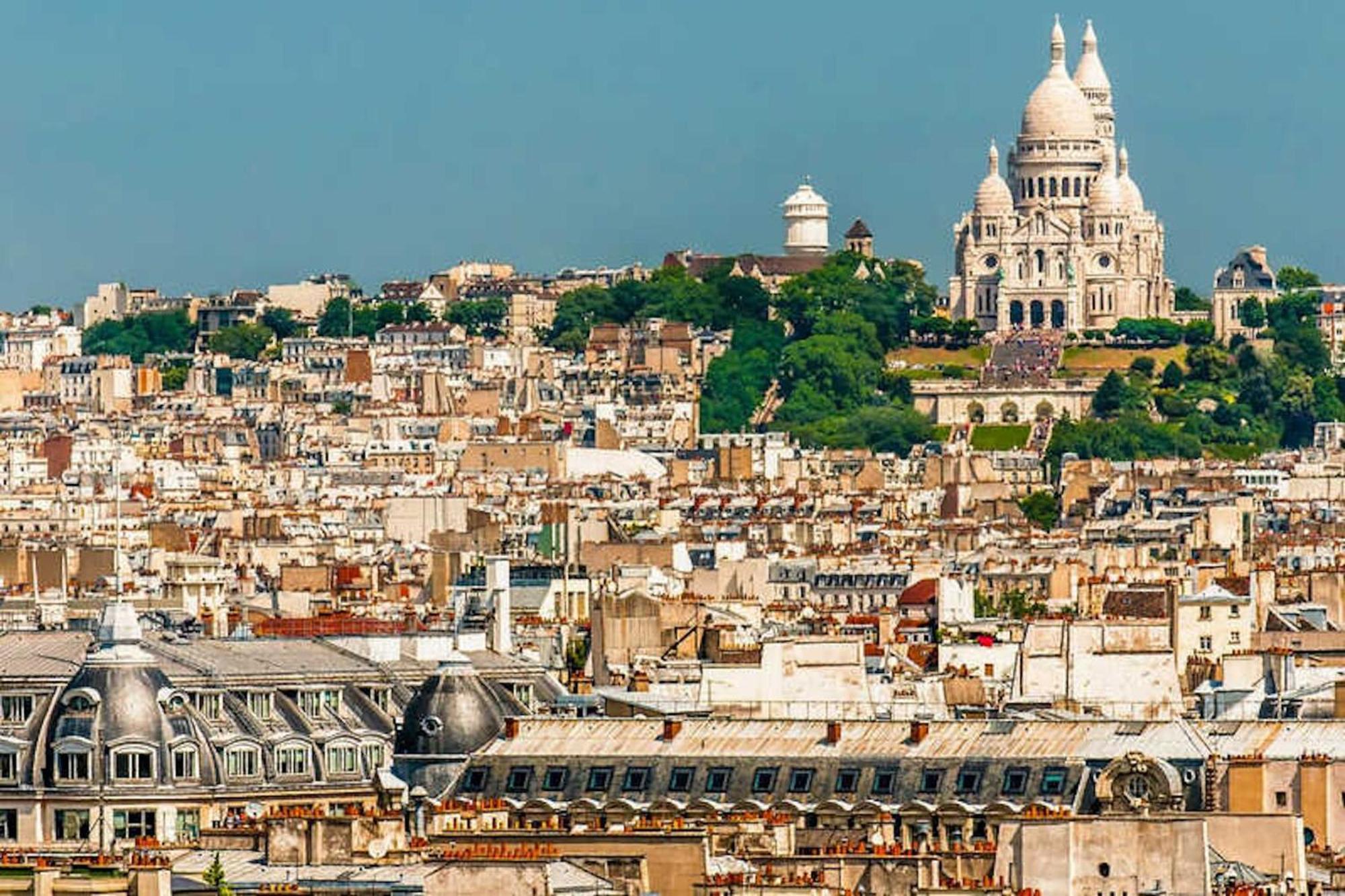 Апартаменты Charming Duplex In Montmartre Париж Экстерьер фото