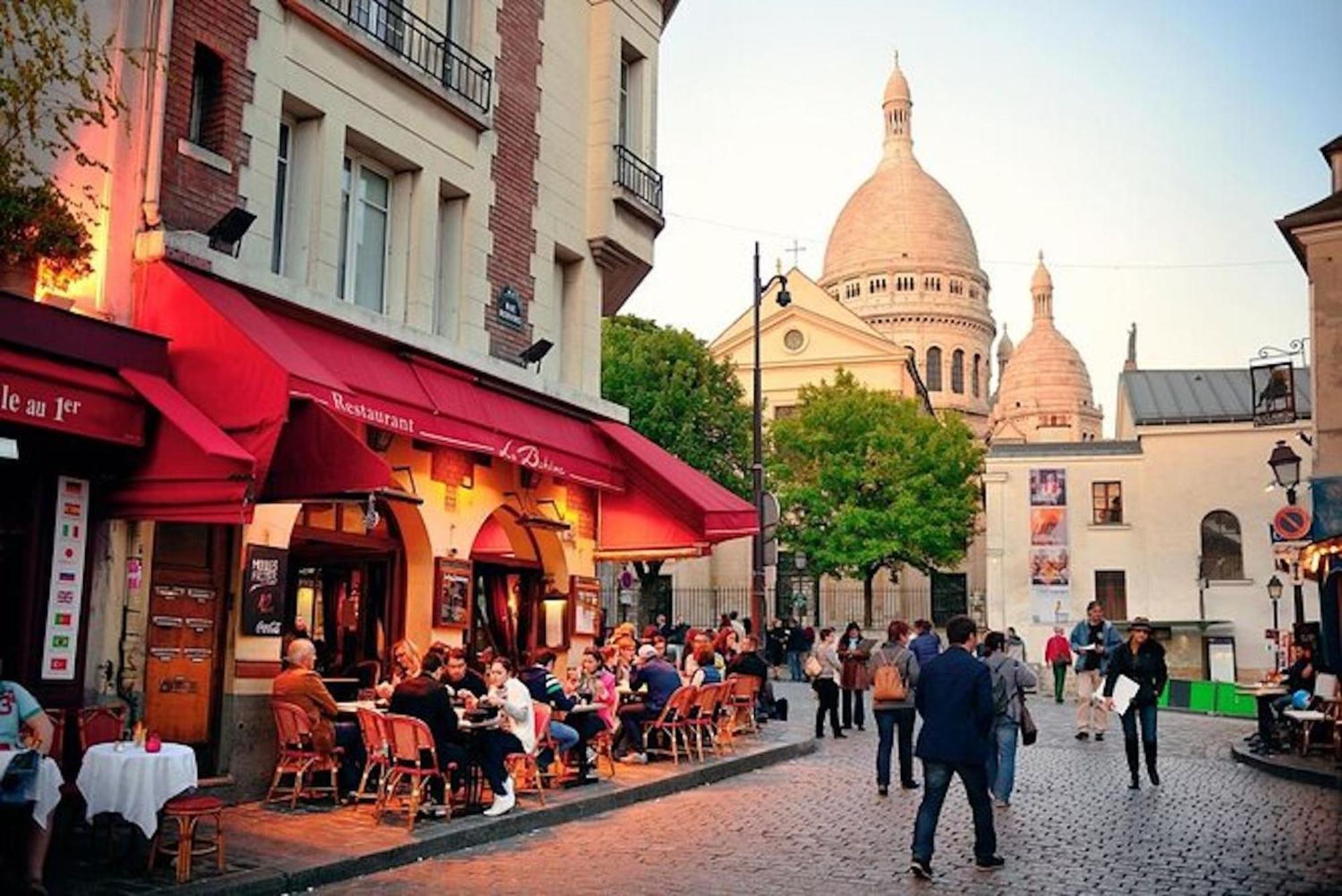 Апартаменты Charming Duplex In Montmartre Париж Экстерьер фото